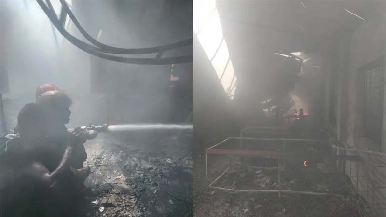 কদমতলীতে গ্যাসলাইটার কারখানার আগুন নিয়ন্ত্রণে