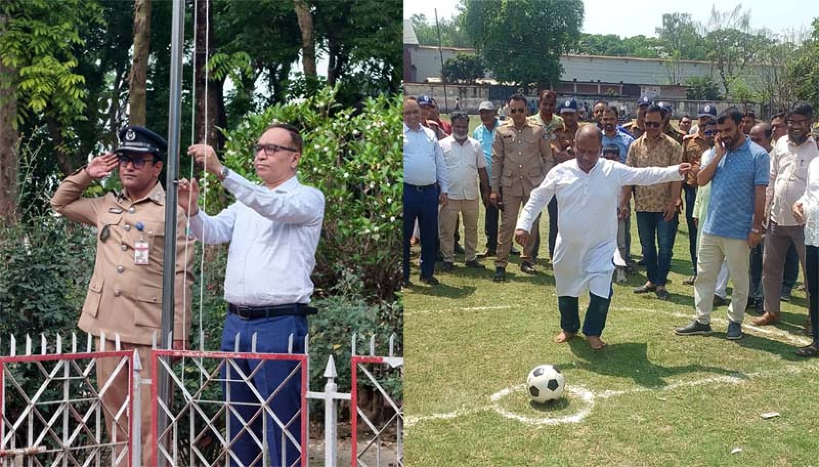 নানান আয়োজনে পশ্চিম রেলের মহান স্বাধীনতা দিবস উদযাপন