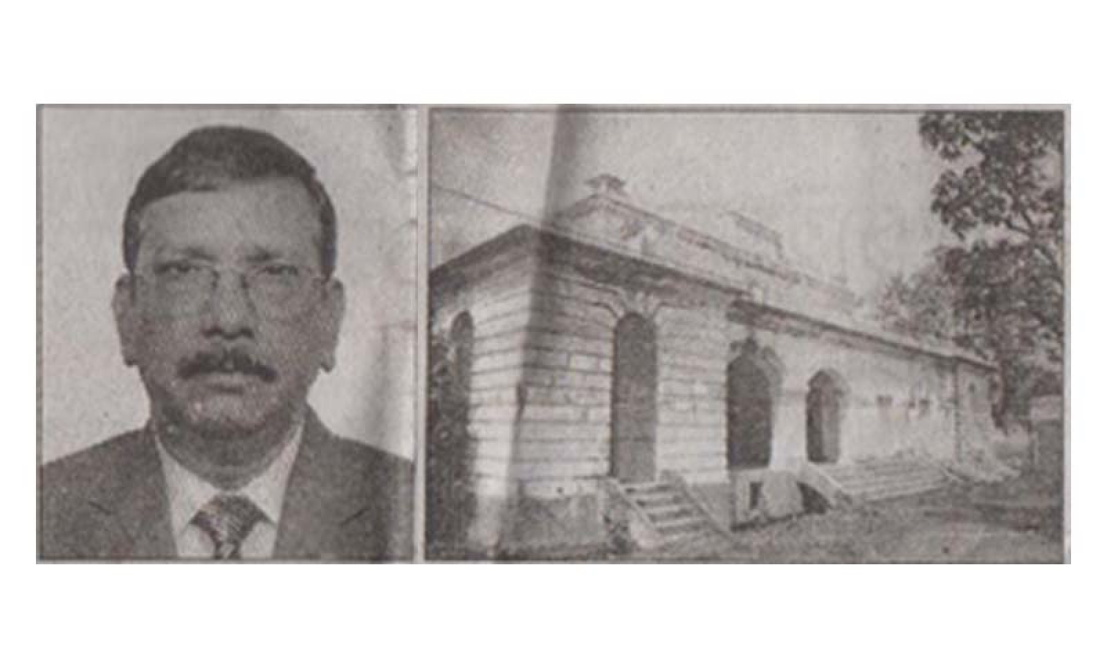 রাজশাহী জজকোটে পতাকা তোলা সাহসী আফজাল হোসেন ছবি