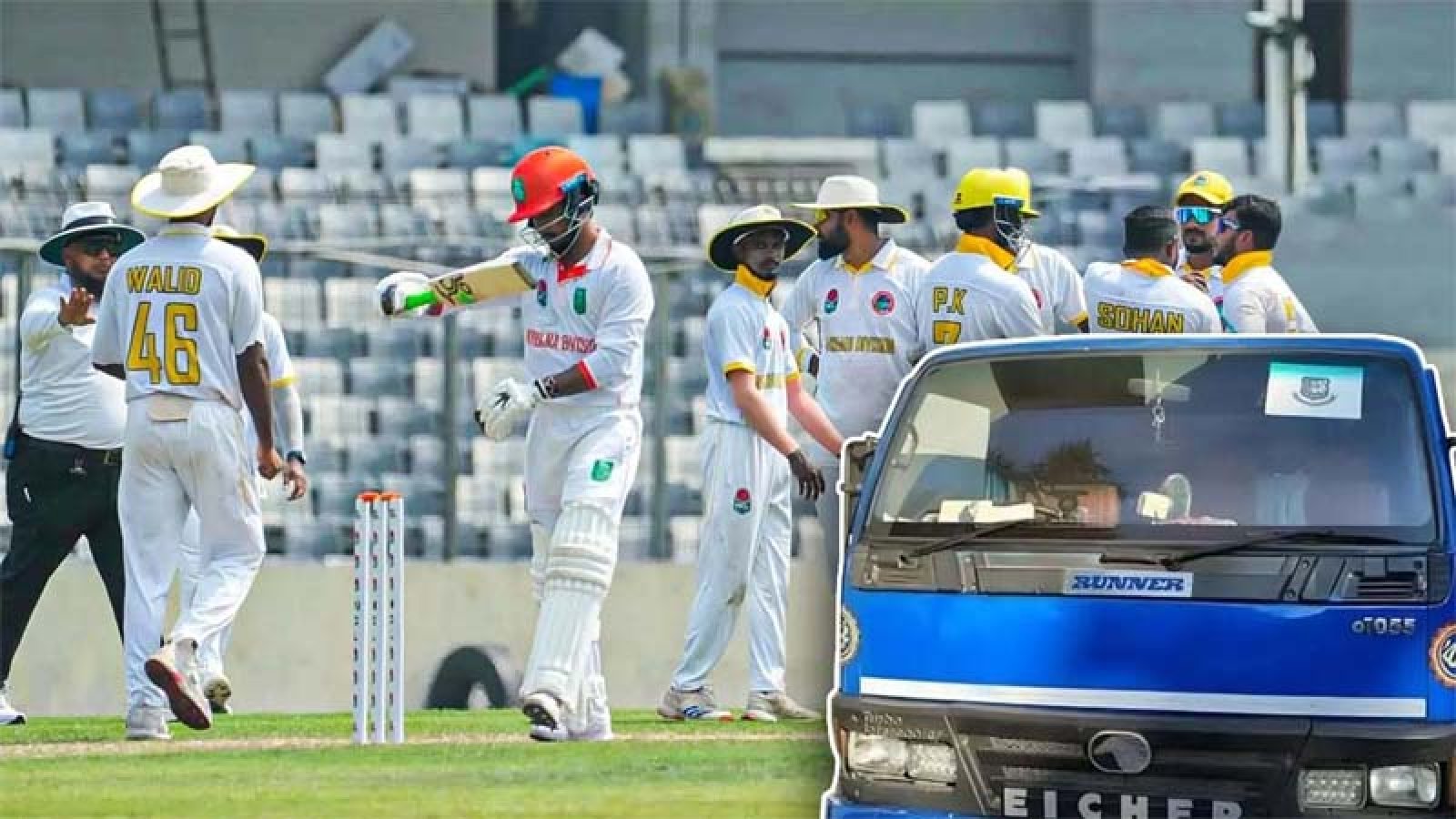 ঢাকা থেকে রাজশাহীর পথে ক্রিকেটারদের ৮ লাগেজ উধাও!