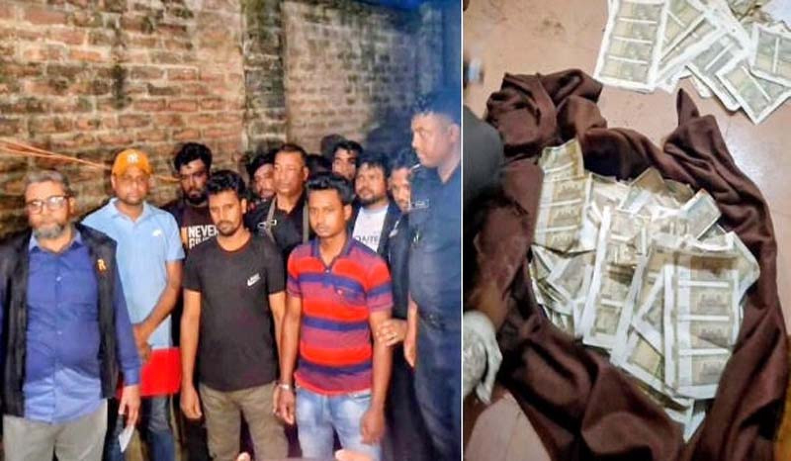 চাঁপাইনবাবগঞ্জে ভারতীয় জাল টাকা তৈরির কারখানায় র‍্যাব-৫ এর অভিযান আটক ২
