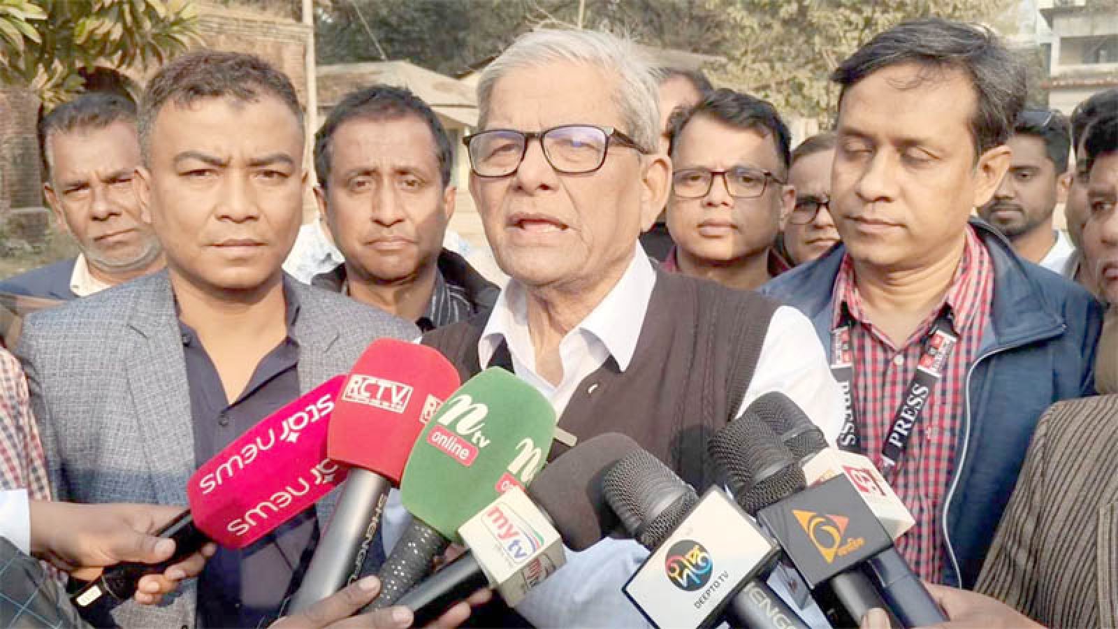 বিশাল ভোটের ব্যবধানে জিতলেন মির্জা ফখরুল