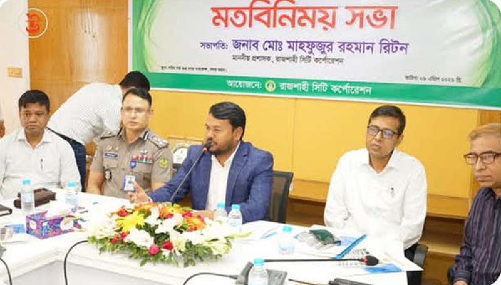 স্বাস্থ্যকর, নিরাপদ, তিলোত্তমা ও শান্তির শহর বিনির্মাণের প্রত্যয় রাসিক প্রশাসকের