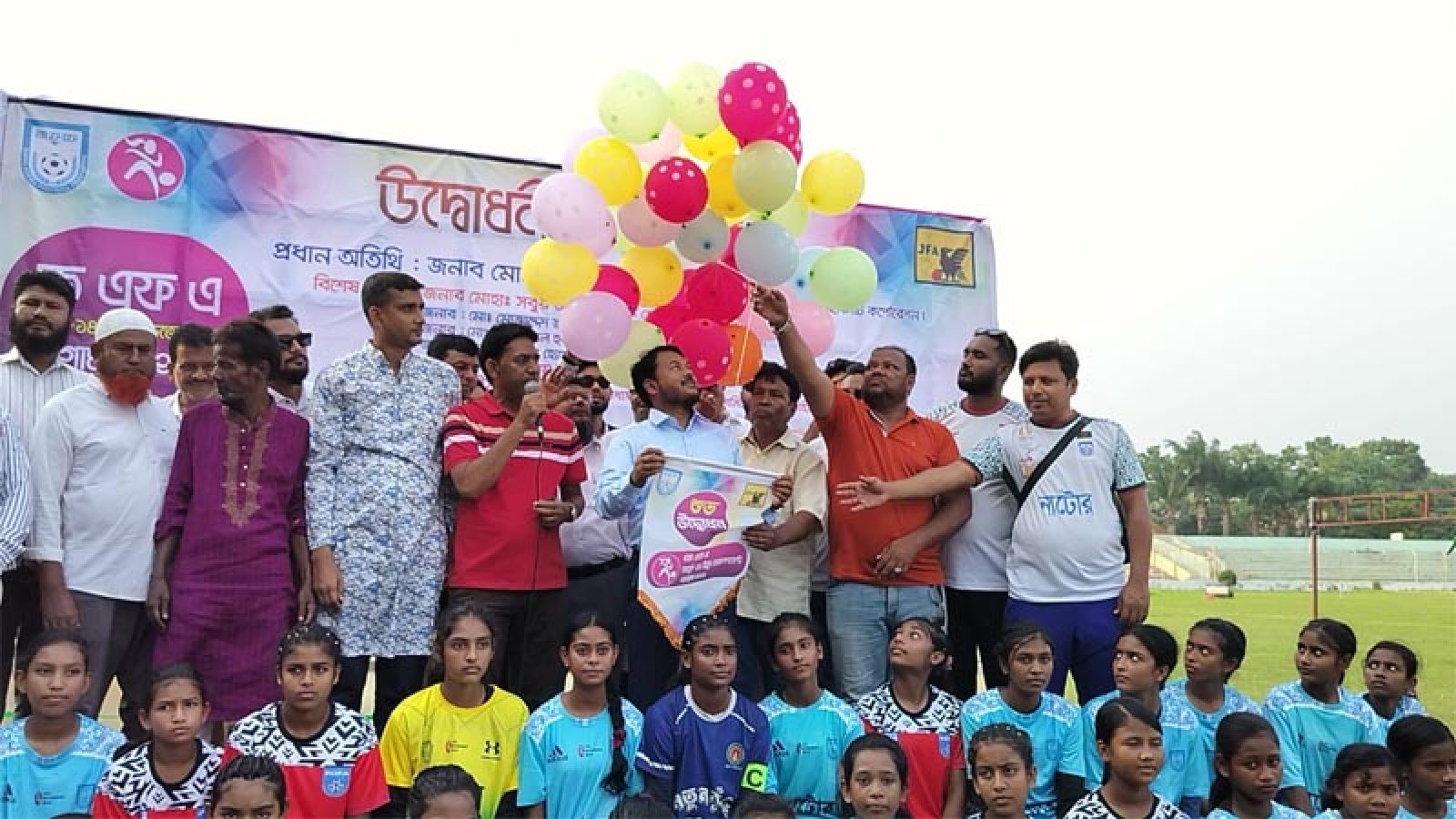 রাজশাহীতে ডিএফএ অনূর্ধ্ব-১৪ ফুটবল ডেভেলপমেন্ট প্রোগ্রামের উদ্বোধন