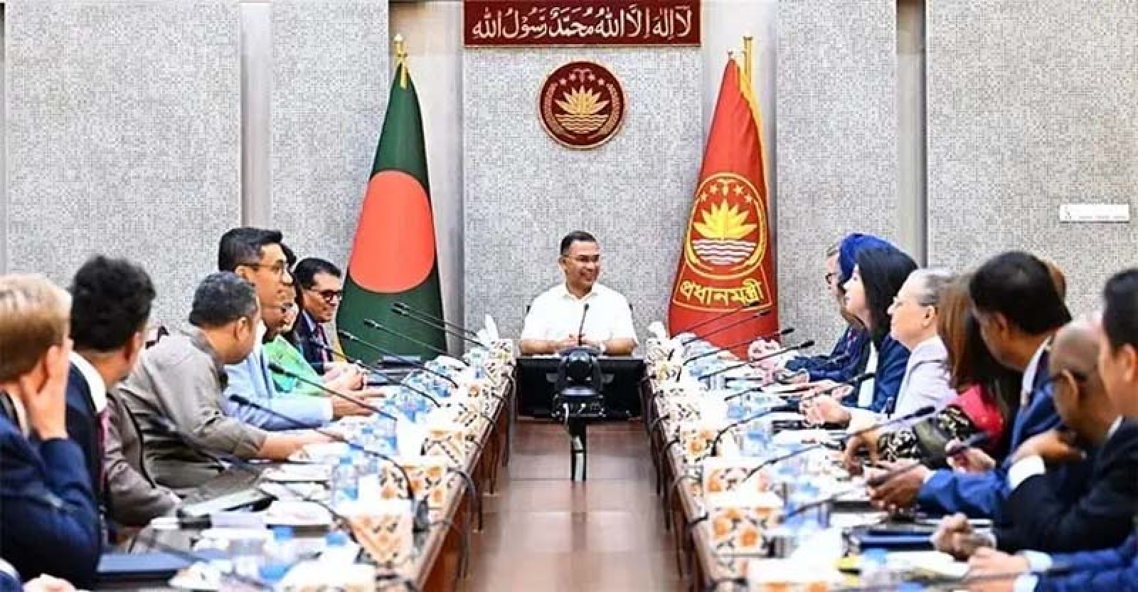 মার্কিন ব্যবসায়ী প্রতিনিধিদলের সঙ্গে বৈঠকে প্রধানমন্ত্রী