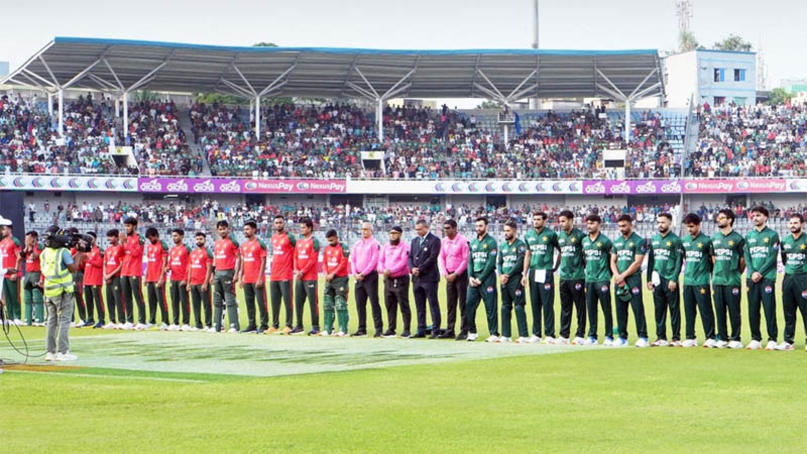 পাকিস্তানের বিপক্ষে বাংলাদেশের  টি-টোয়েন্টি খেলা  জানা গেল