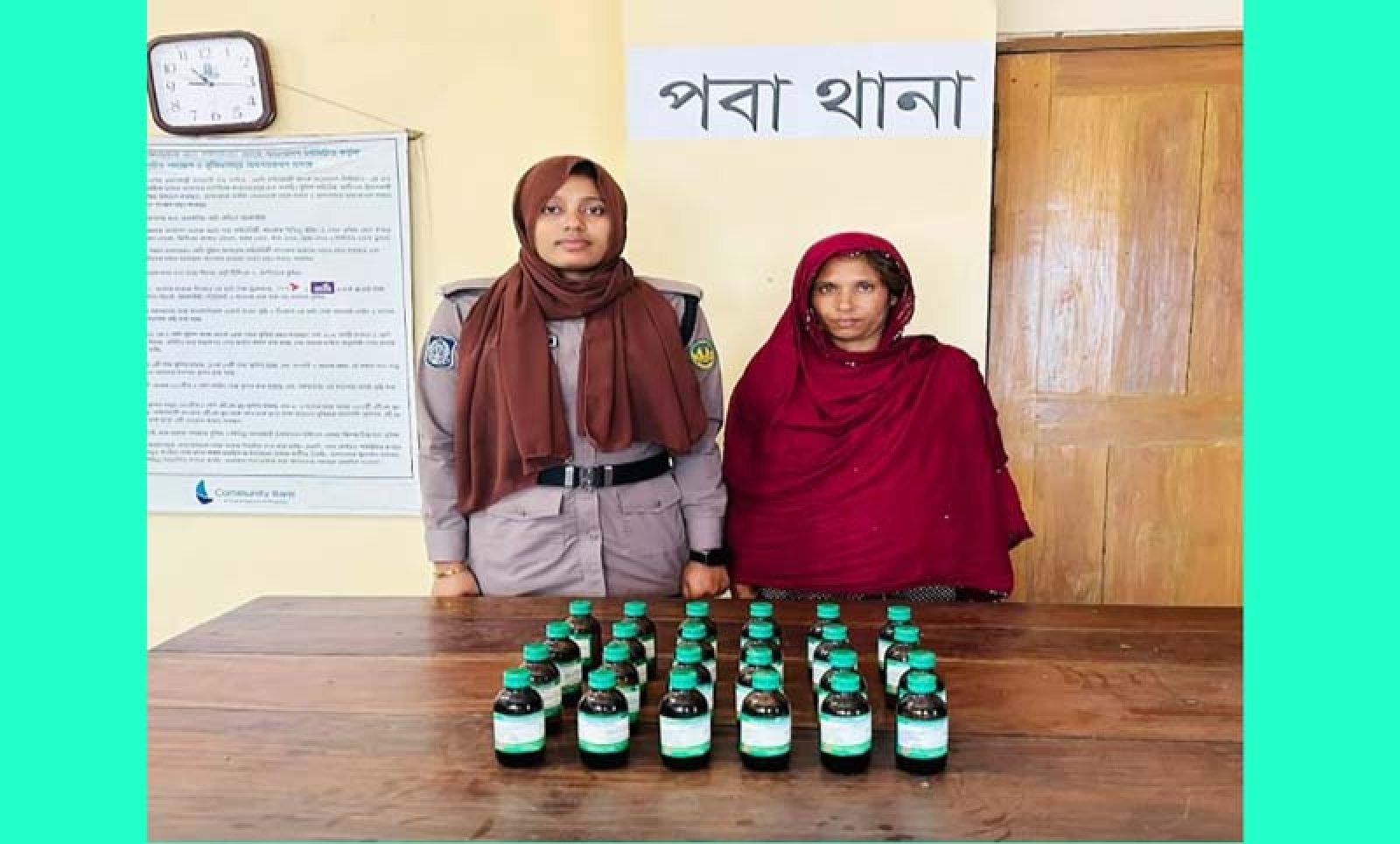 রাজশাহীতে আরএমপি'র মাদকবিরোধী অভিযানে ১ জন নারী মাদক ব্যবসায়ী গ্রেপ্তার; এ্যালকোহল উদ্ধার