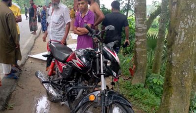 পিকআপভ্যানের ধাক্কায় প্রাণ গেল স্ত্রী-সন্তানের, স্বামী আহত