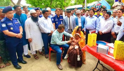 রাজশাহী বিভাগে টিকাদান শুরু!!  ৫৬৬০০ শিশুকে টিকা দেওয়ার লক্ষ্যমাত্রা নির্ধারণ