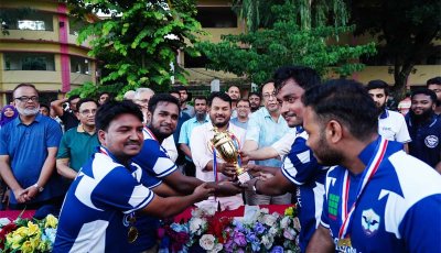 রাজশাহী মেডিকেল কলেজ ছাত্রদল আয়োজিত আরএমসি  চ্যাম্পিয়নস কাপের পুরস্কার বিতরণ