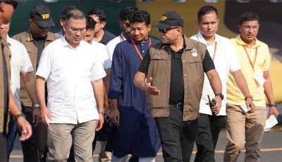 রাজশাহীতে পৌঁছেছেন প্রধানমন্ত্রী