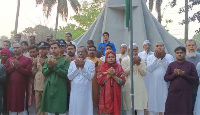 গুরুদাসপুরে নানা আয়োজনে মহান স্বাধীনতা ও জাতীয় দিবস উদযাপন