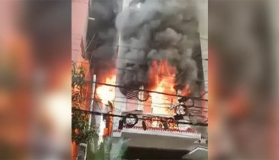 উত্তরায় আবাসিক ভবনে আগুন , নিহত বেড়ে ৬