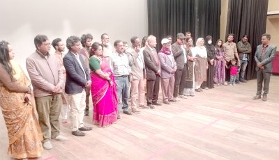 রাজশাহীতে ‘নীল ধ্রুব’ স্বল্পদৈর্ঘ্য চলচ্চিত্রের উন্মোচন