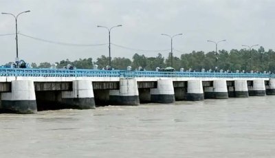 টানা ভারী বৃষ্টি ও উজানের ঢলে আবারও  বিপৎসীমার ওপরে তিস্তার পানি