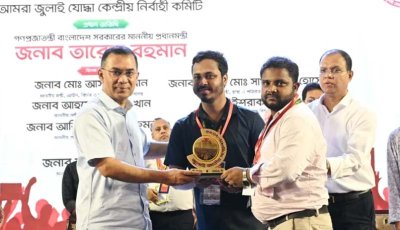 জুলাই স্মৃতি স্মারক তুলে দিলেন প্রধানমন্ত্রী