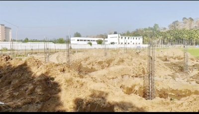 ইনানীতে আদালতের নিষেধাজ্ঞা অমান্য করে বিরোধীয় জমিতে স্থাপনা নির্মাণের অভিযোগ